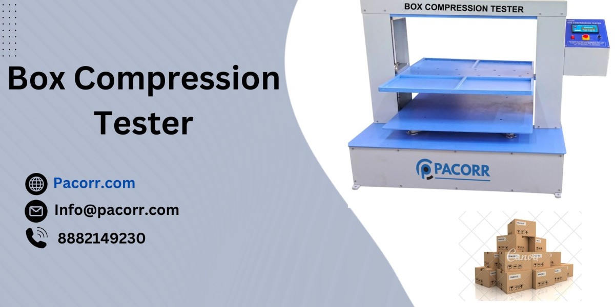 Ensure Packaging Integrity with Pacorr's Box Compression Tester