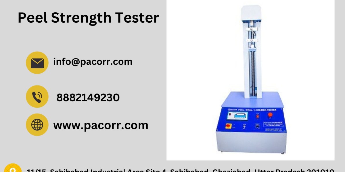 Advanced Testing for Flexible Packaging: How pacorr.com's Peel Strength Tester Ensures Product Integrity