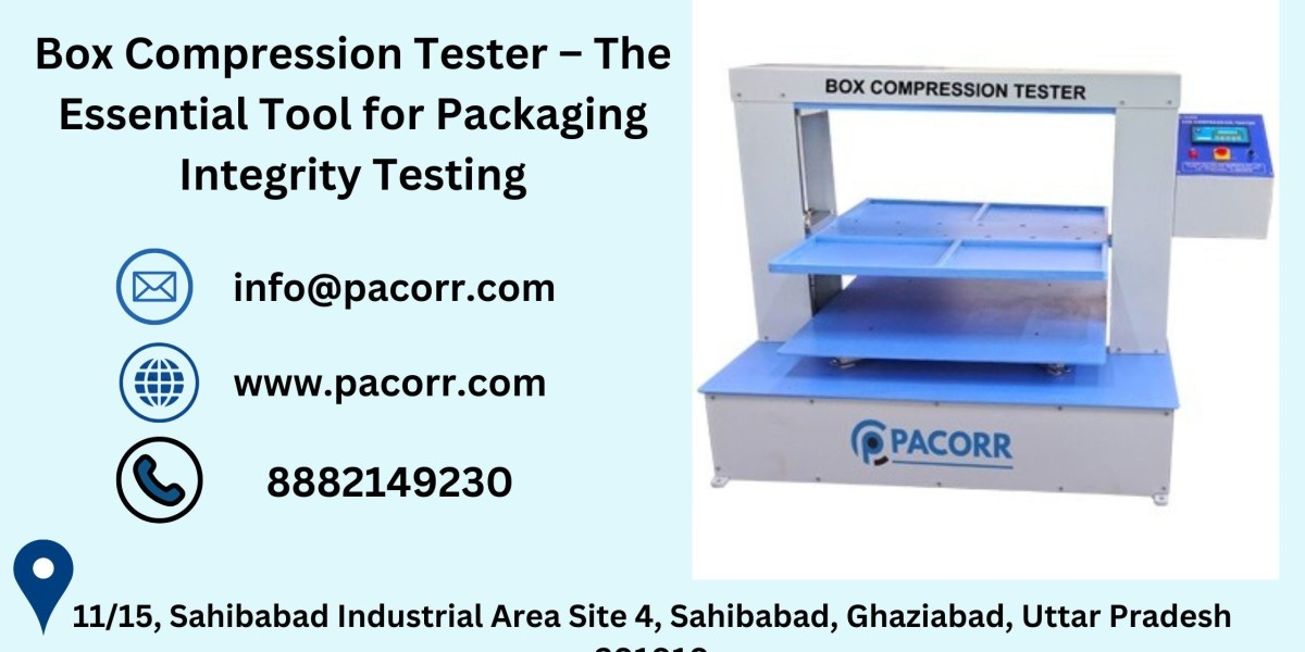 Pacorr’s Advanced Box Compression Tester: A Game-Changer in Packaging Durability